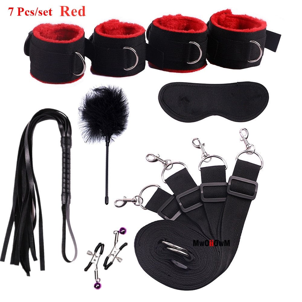 Bondage Under Mattress Restraints Set DDLG World