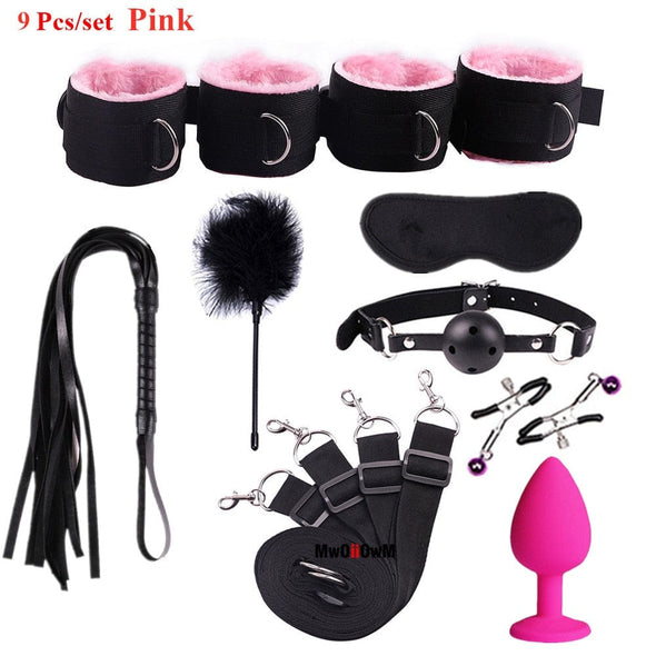 Bondage Under Mattress Restraints Set DDLG World