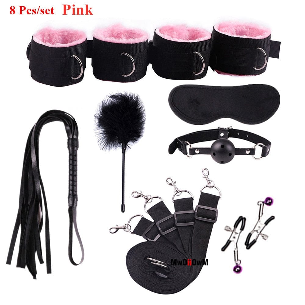 Bondage Under Mattress Restraints Set DDLG World