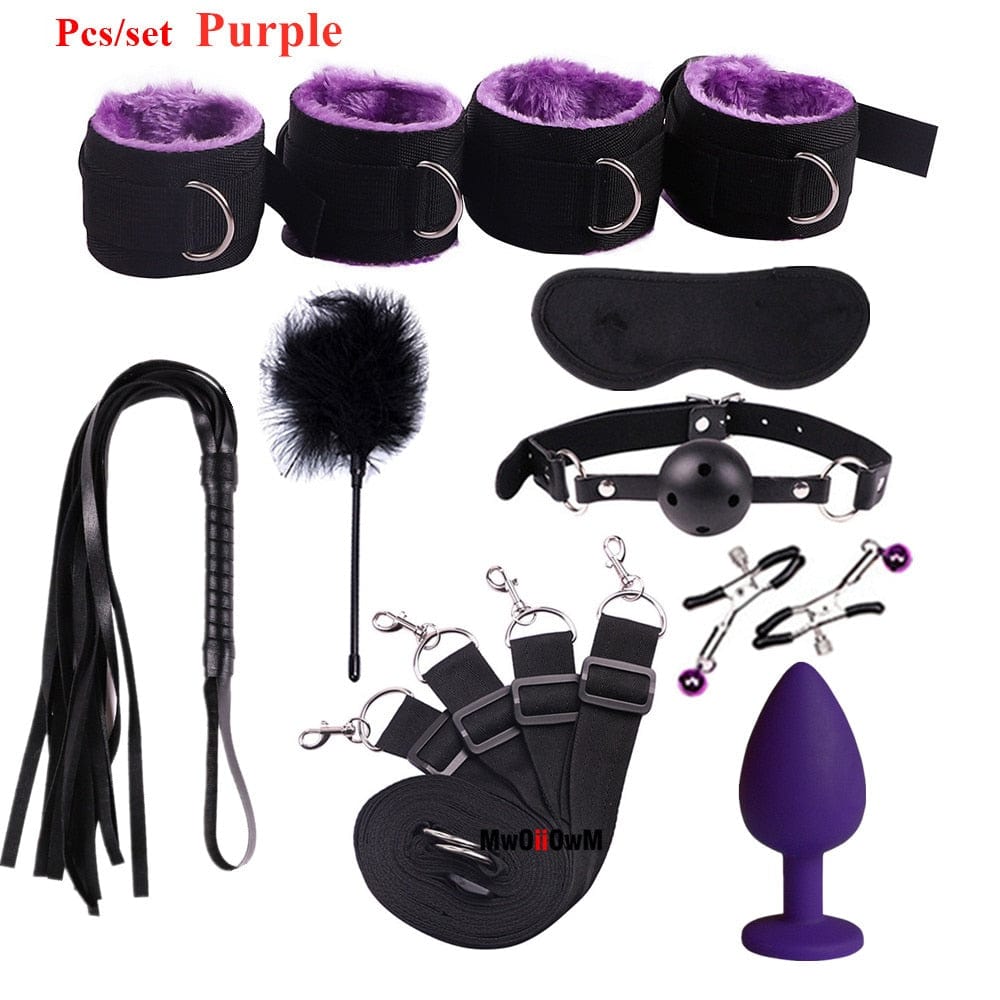 Bondage Under Mattress Restraints Set DDLG World