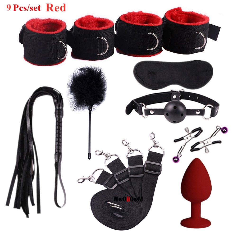 Bondage Under Mattress Restraints Set DDLG World