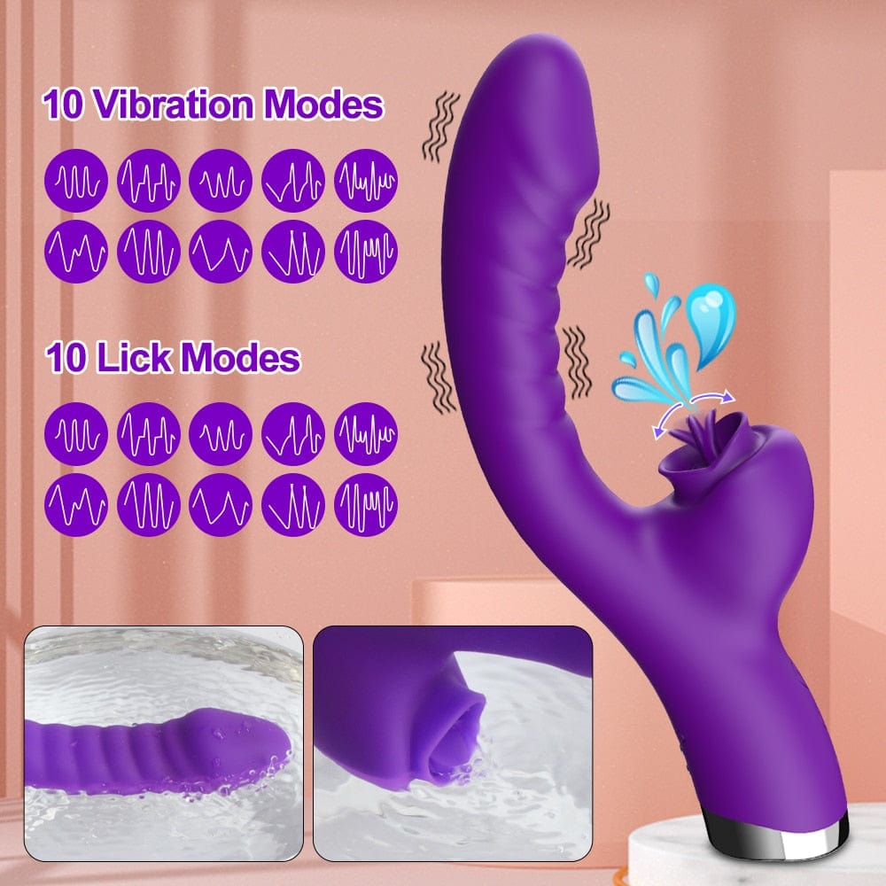 Clitoral Licking Vibrator DDLGWorld