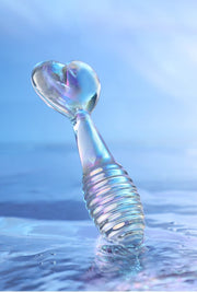 Cupid Glass Heart Buttplug DDLG World