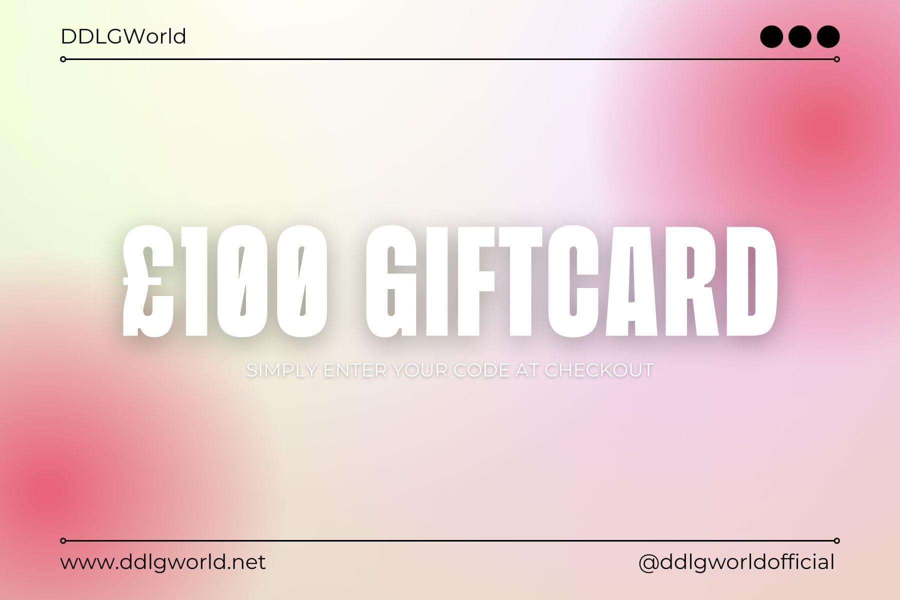 DDLGWorld Giftcard DDLG World