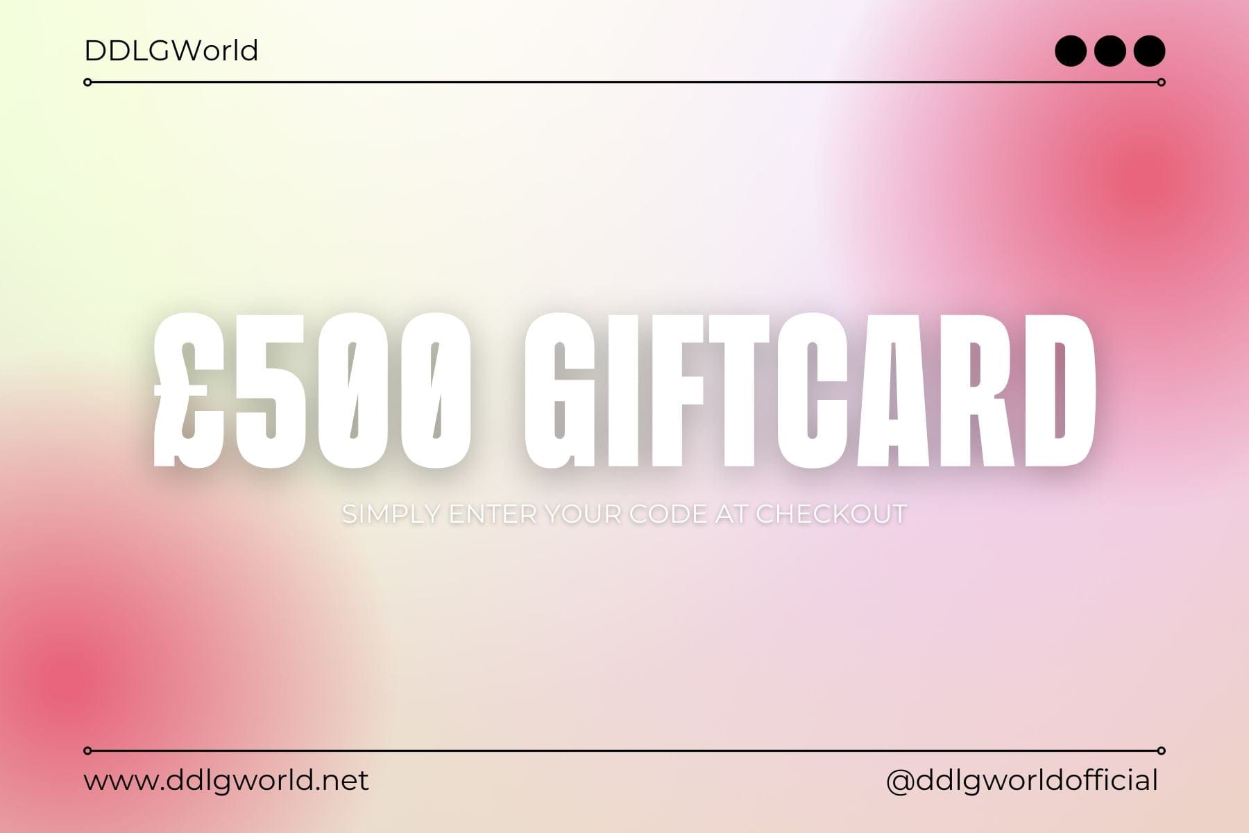 DDLGWorld Giftcard DDLG World