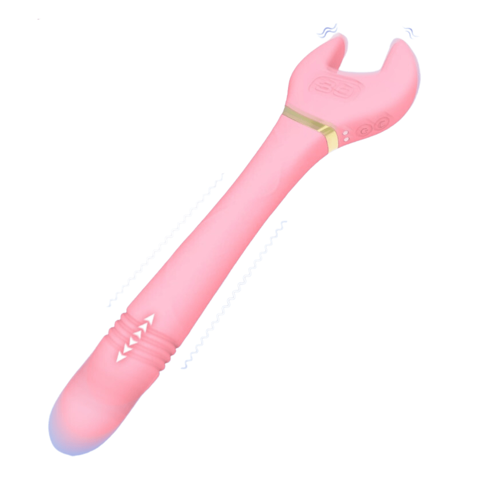 Dual Wrench Vibrator & Clitoral Clamp DDLG World