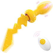 Lightning Vibrating Tail Buttplug DDLG World