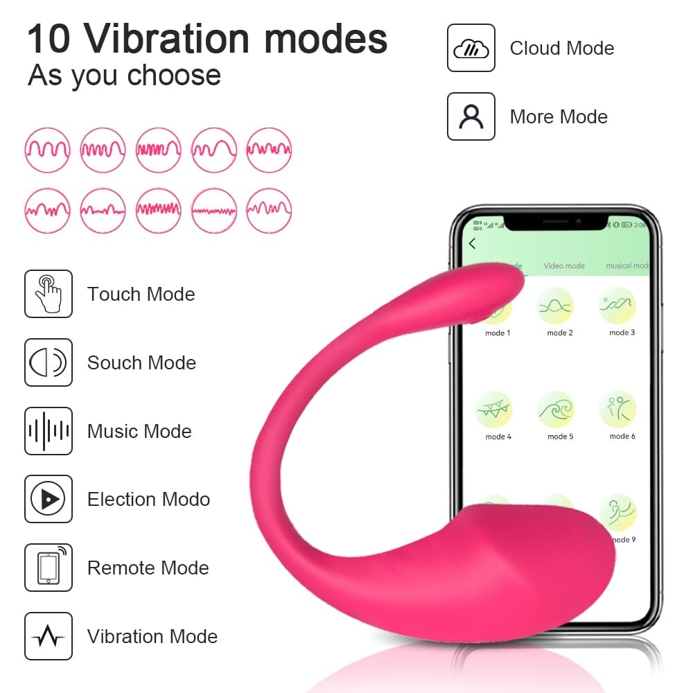 LoveSick Wireless Bluetooth Vibrator - Unlimited Range w/ Built In Phone App DDLGWorld