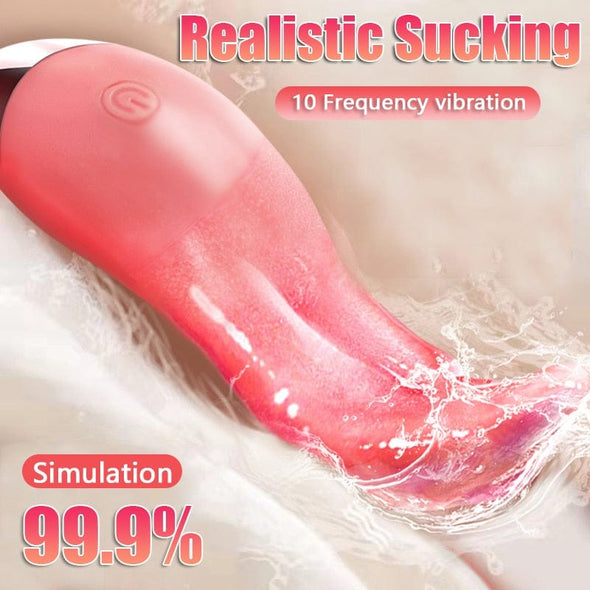 Oral Simulation Tongue Vibrator DDLG World