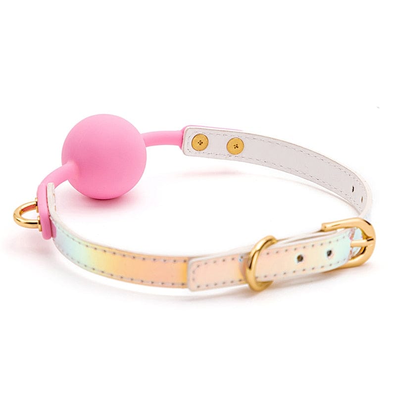 Pastel Iridescent Ball Gag DDLG World