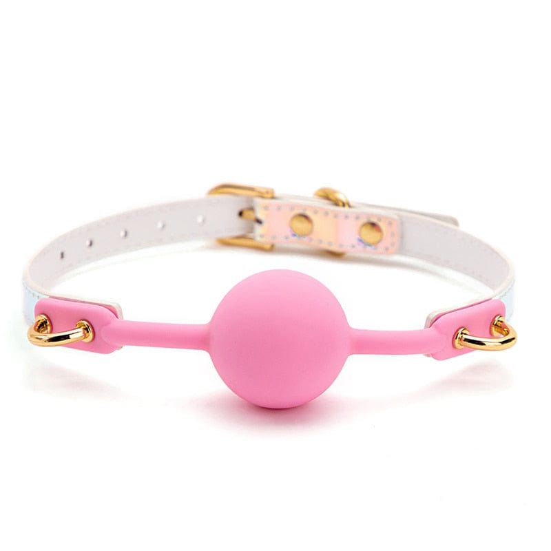 Pastel Iridescent Ball Gag DDLG World