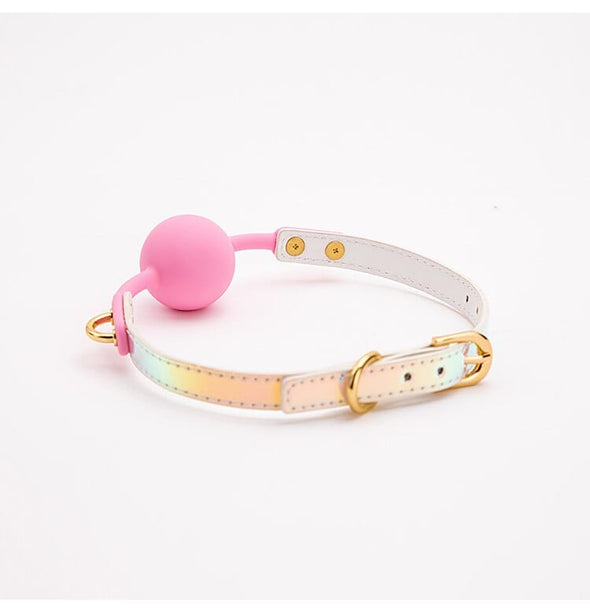 Pastel Iridescent Ball Gag DDLG World