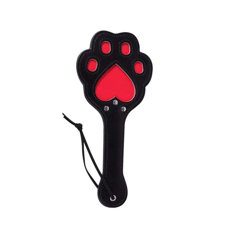 Puppy Paw Leather Paddle