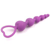 Silicone Heart Anal Beads DDLG World 0