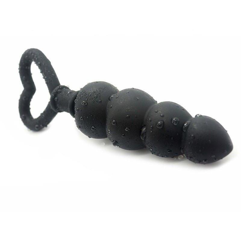 Anal Beads Heart Butt Plug DDLGWorld buttplug