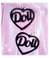 Baby Doll Heart Earrings (3 Colors) DDLGWorld Earrings