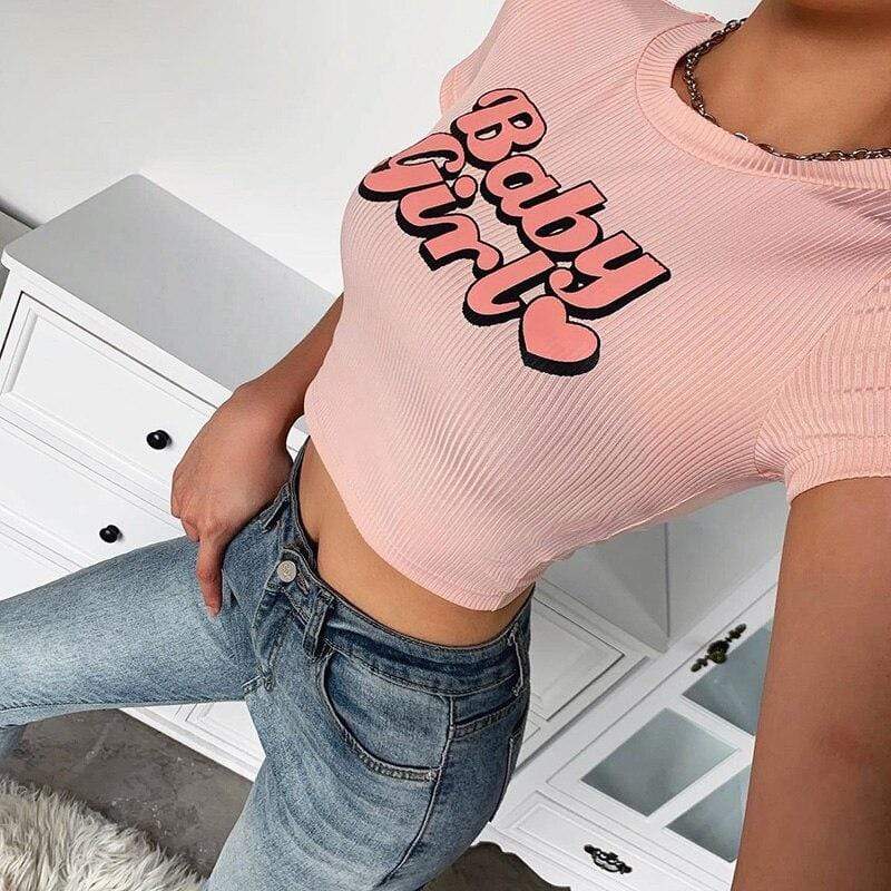 Baby Girl Crop Top DDLGWorld