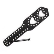 Black Two Heart Spanking Paddle DDLGWorld paddle