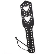 Black Two Heart Spanking Paddle DDLGWorld paddle