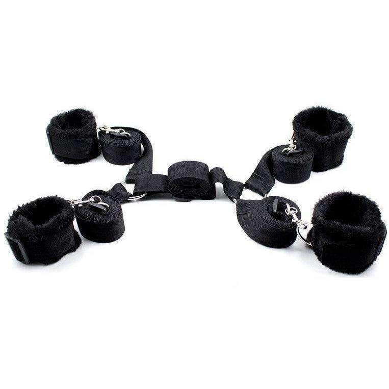 Bondage Under Mattress Spreader Restraint Set BDSM DDLGWorld Bondage Set