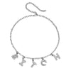 Custom Rhinestone Necklace DDLGWorld jewelry