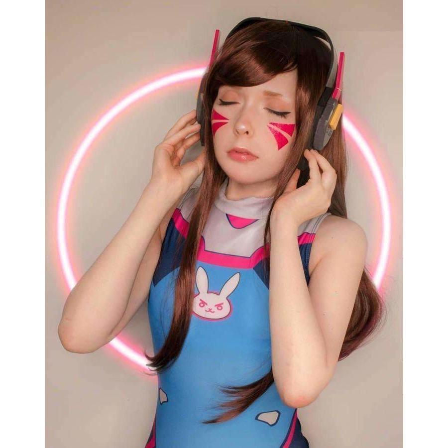 D.Va One Piece Bodysuit / Swimsuit DDLGWorld swimsuit