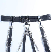 Double Strap Chain Suspender Belt DDLGWorld