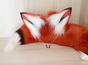 Ember Fox Tail & Ears Set DDLGWorld Tail & Ears Set