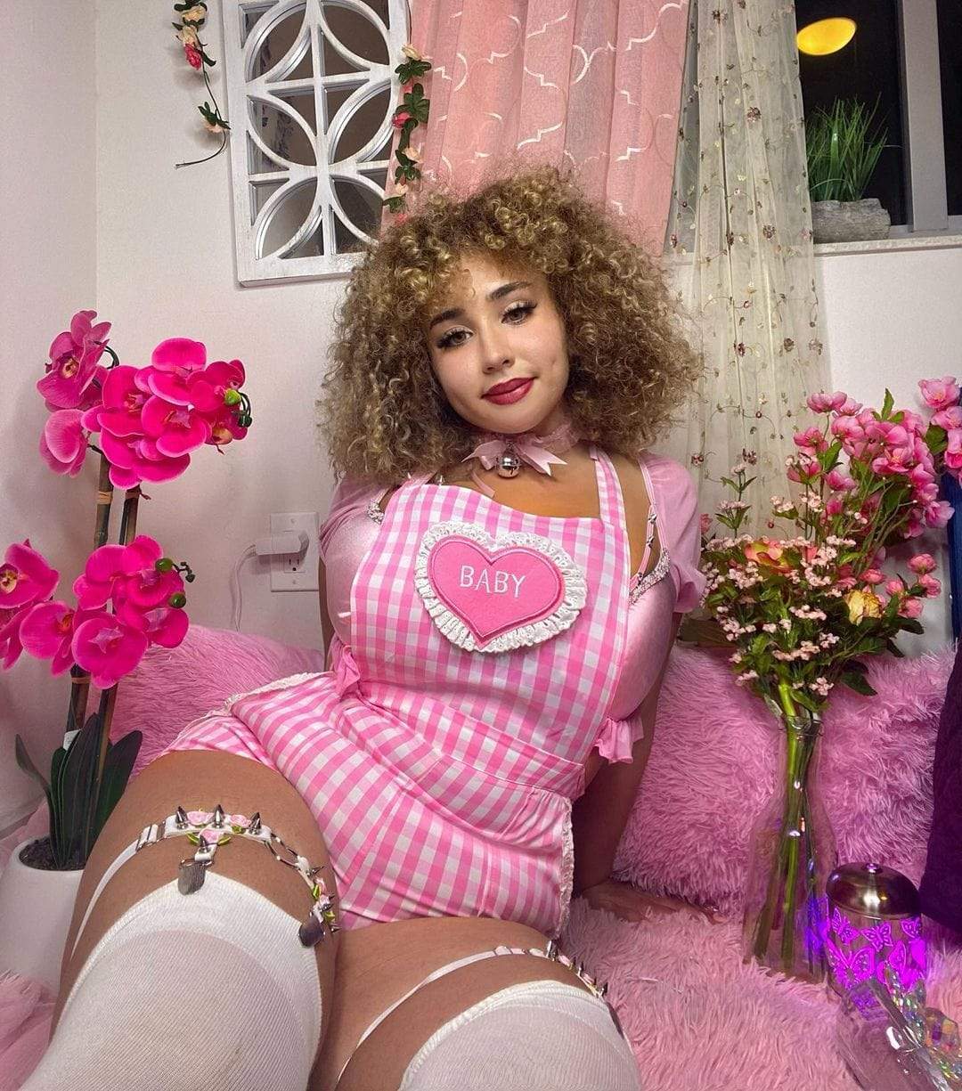 Gingham Baby Patch Overalls DDLGWorld Overall