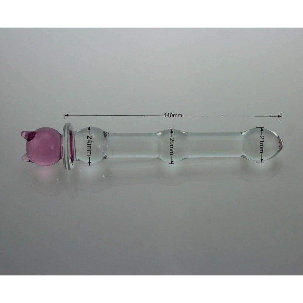 Glass Neko Wand / Dildo DDLGWorld glass dildo