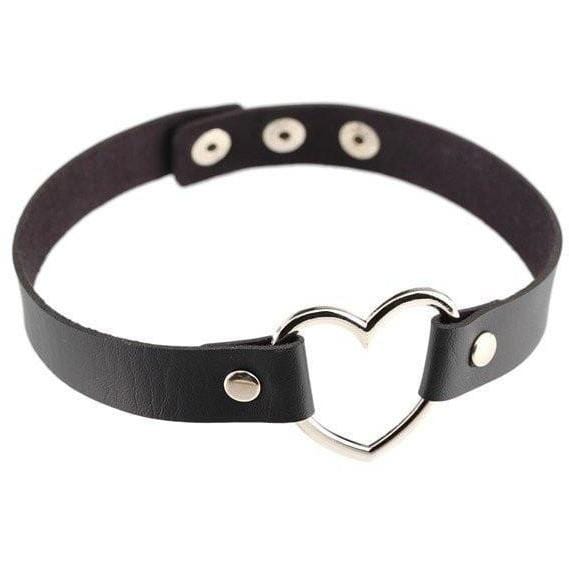 Heart Choker - Black DDLGWorld choker