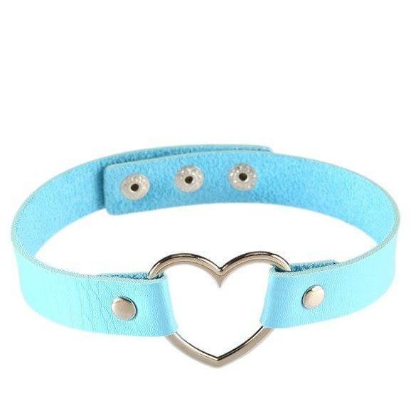 Heart Choker - Turquoise DDLGWorld choker