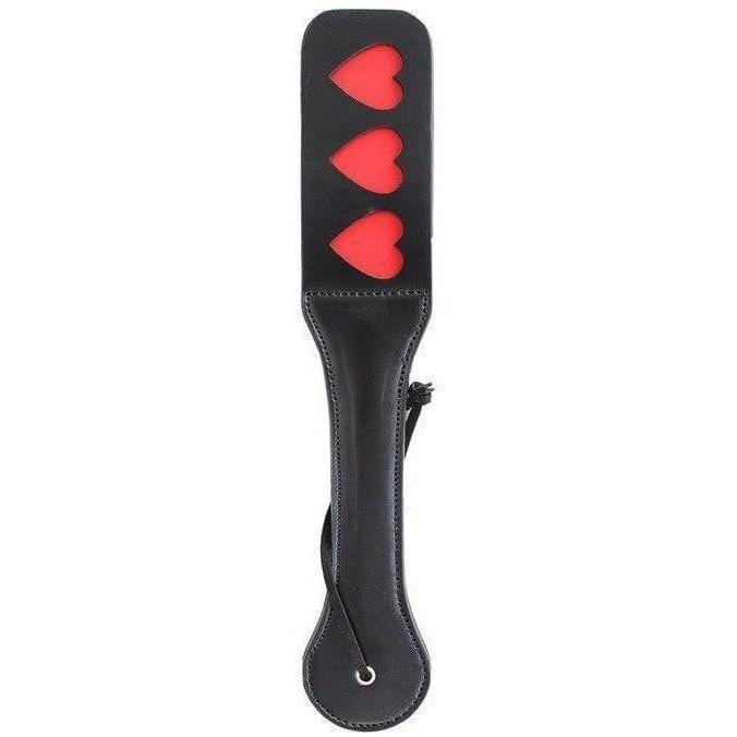 Heart Engraved Spanking Paddle / Whip DDLGWorld paddle