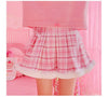 Heartbreaker Plaid Pleated Skirt DDLGWorld skirt