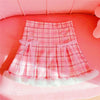 Heartbreaker Plaid Pleated Skirt DDLGWorld skirt