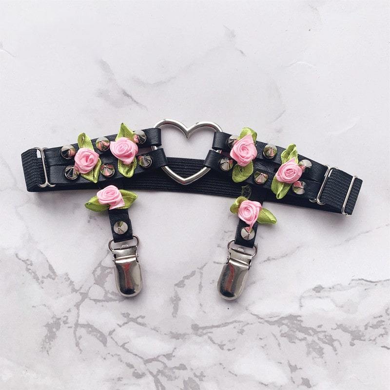 Heavenly Rose Garter Belts Heavenly Rose Garter Belts