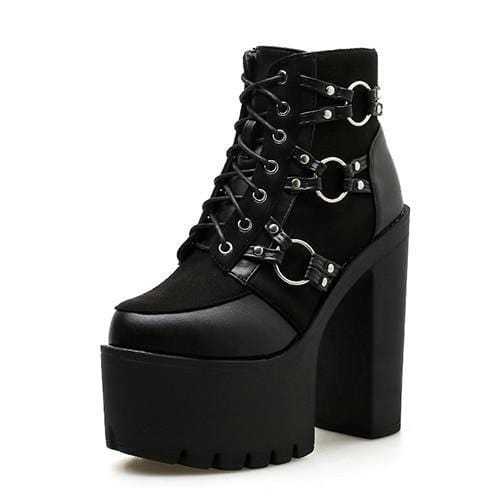 High Heel Motor Ring Boots DDLGWorld boots