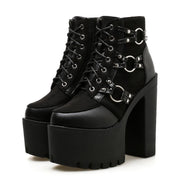 High Heel Motor Ring Boots DDLGWorld boots