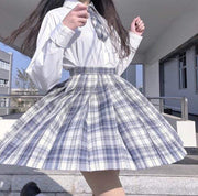 Ice Cold Plaid Skirt DDLGWorld skirt