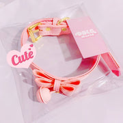 Kawaii Bow Collar w/Bell & Leash DDLGWorld collar