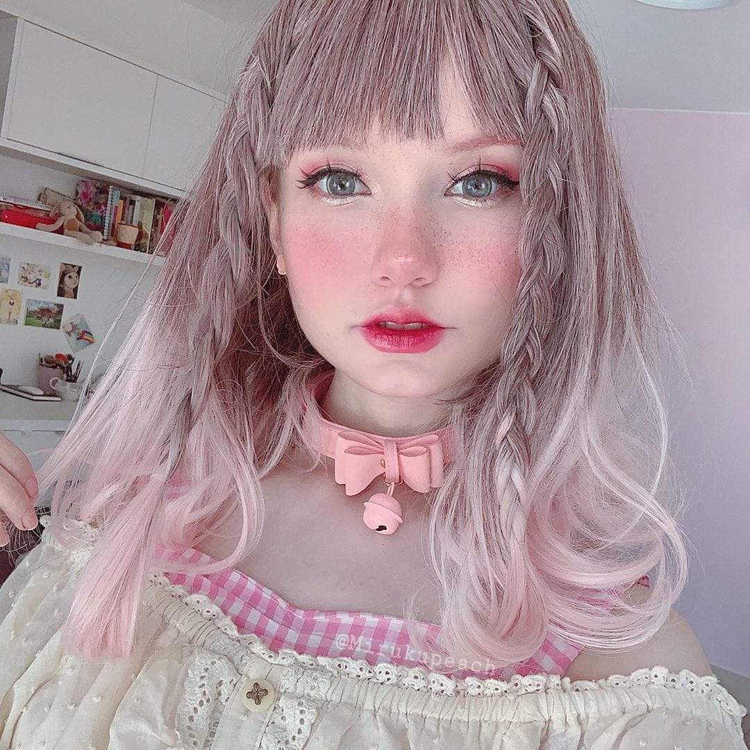 Kawaii Bow Collar w/Bell & Leash DDLGWorld collar