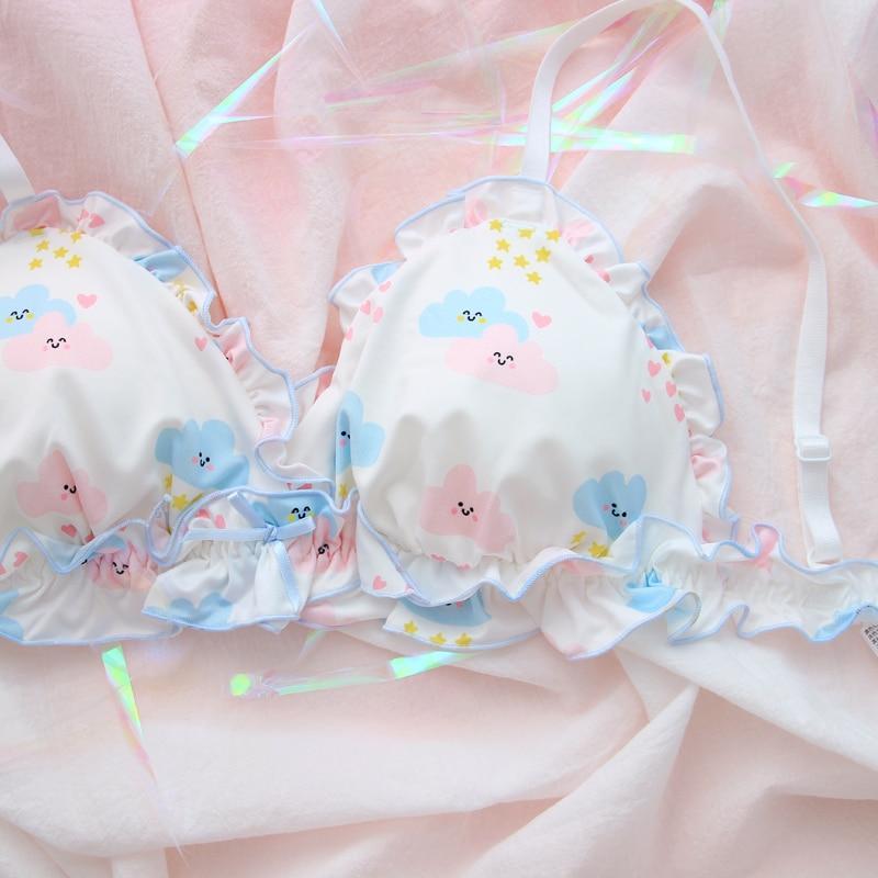 Kawaii Cloud Lingerie Set DDLGWorld lingerie