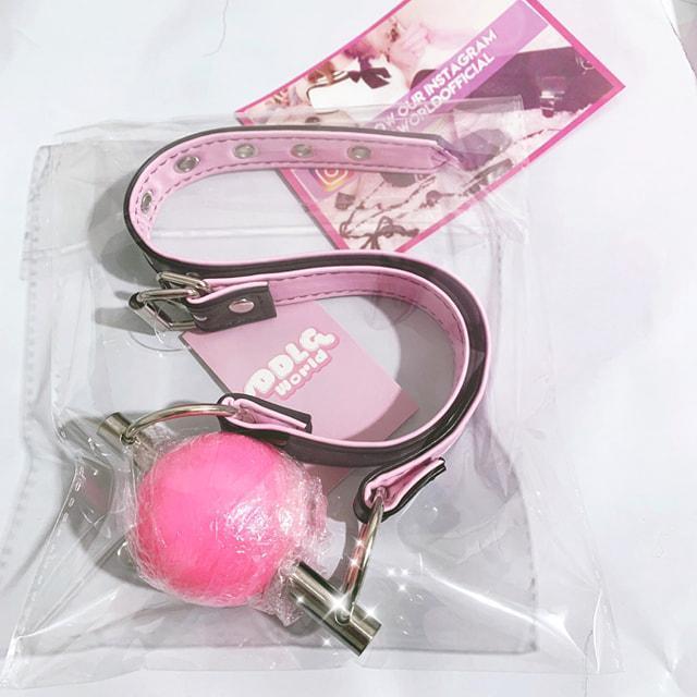 Kawaii Pastel High Quality Silicone Ball Gag DDLGWorld gag