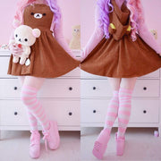 LoveBear Skater Dress w/Detachable Hood DDLGWorld