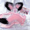 Neko Cat Ears And Tail Buttplug Set (9 Colors) DDLGWorld tail plug