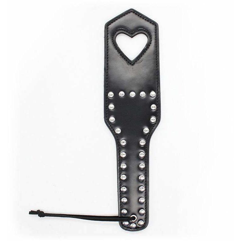 One Heart Spanking Paddle - Pink/Black DDLGWorld paddle