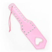 One Heart Spanking Paddle - Pink/Black DDLGWorld paddle