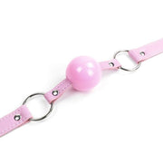 PASTEL PINK Open Mouth Ball Gag DDLGWorld gag