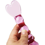 pink glass dildo