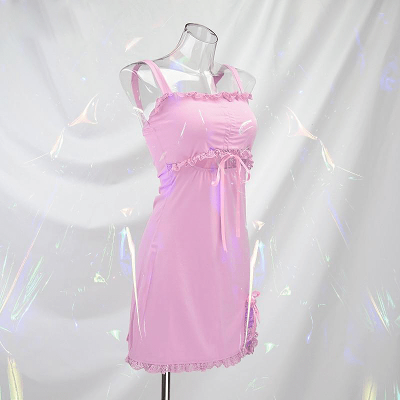Pretty In Pink Dress DDLGWorld Dress